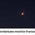Jordanians Monitor Iranian Projectiles In Amman Skies