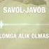 33 Savol Javob Salomga Alik Olmaslik
