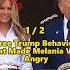 Three Trump Behaviors That Mad Melania Very Angry Shortsvideo Shorts Trump Usa Celebrity