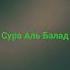 Сура Аль балад