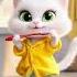 Учим фразу Brush Teeth чистить зубы Cat Learnenglish Cute