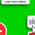 Top 10 New Subscribe Button With Bell Icon And Like Green Screen Social Media Icons 3d Animation