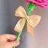 Простой цветок в подарок на 8 марта и День Рождения Holiday Papercraft открытка поделка Flowers