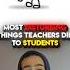 Disturbing Things Teachers Did To Students
