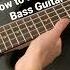 How To Restring A Bass Guitar Short