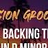 Fusion Groove Bass Backing Track In D Minor