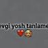 Sevgi Yosh Tanlamidi