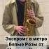 Белые Розы в метро Москва шатунов юрийшатунов белыерозы саксофон май хиты хит метро москва