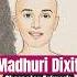 Madhuri Dixit Journey Artwork Bollywood Actress MadhuriDixit Journeyart Pencildrawing Madhuri