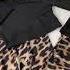 Leopard Print Maxi Dress Windproof Skin Friendly Falloutfits