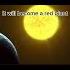Sun Vs Red Giant Shorts Sun Earth Redgiant Star Sad Space Solarsystem Universe