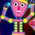 Halloween Skeleton Robot Finger Family Spooky Songs For Kids By Teehee Town