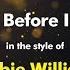 Robbie Williams Old Before I Die Karaoke Version From Zoom Karaoke