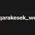 QARAKESEK КАЙТАДАН ЖАНА ТРЕК ШОК КАРАОКЕ