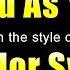 Cold As You Karaoke Taylor Swift Karaoke Version