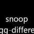 Snoop Dogg Different Languages
