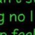 Franz Ferdinand Cant Stop Feeling LYRICS