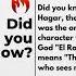 Did You Know Genesis 16 13