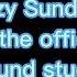 Lazy Sunday By The Official Sound Studio