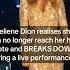 Celine Dion Broke Down And Nearly Cried During A Live Performance Shorts Celinedion