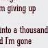 Self Control Bebe Rexha Lyrics