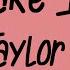 Shake It Off With Lyrics Taylor Swift