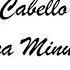 Havana Minus One Instrumental Remake