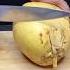 Yellow Coconut Smooth Slicing Asmr Satisfying