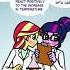Sciset Comic Dub Edit Equestriagirls Twilight Mlpequestragirls Mylittlepony Sunsetshimmer