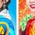 Poor Earth Vs Rich Fire Vs Giga Rich Air Vs Normal Water At School
