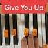 Rick Rolled Easy Piano Tutorial