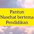 Pantun Nasehat Bertema Pendidikan Shorts
