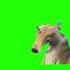 Ice Age Scrat Screaming Green Screen