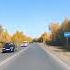 Дорога золотая осень красиво едем на машине