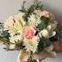 Ароматная пионовидная лилия и хамелациум букет цветы Flowers Florist