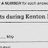 Events During Kenton Festival Ielts Listening