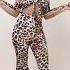 4K Leopard Print Jumpsuit Outfit Retro Disco Style Ootdguide Fashion