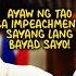 AYAW SAYO NG TAO CAYETANO SINOPLAK SI HONTIVEROS AT PIMENTEL TAUMBAYAN GUSTO KAY VP SARA