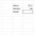 Find Mean Median And Mode In Excel