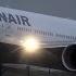 Посадка Boeing 777 200ER Orenair VP BHB Потрясающий закат в аэропорту Пулково