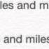 The Who I Can See For Miles Lyrics