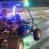 A MOTORCYCLE ENGINE ON A GO KART AND A TURBO MOTORCYCLE ENGINE ON A GOKF KART WHO WOULD WIN