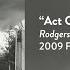 Act One Finale From RODGERS HAMMERSTEIN S ALLEGRO