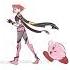 Pyra Meets Kirby Smashbros