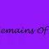 Corpse Bride Remains Of The Day Lyrics