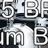 265 BPM Rock Drum Beat For Musical Practise