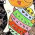Drawing Ginger With Egg Ginger Eggs Easter Happyeaster Coloring Dandysworld