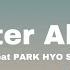 V With PARK HYO SHIN Winter Ahead Lyrics