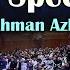 First English Speech Of Mizanur Rahman Azhari In Malaysia Islamic Scholar Azhari English Lecture