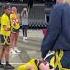 Sophie Cunningham Damiris Dantas Both Knock Down Halfcourt Shots After Practice Today